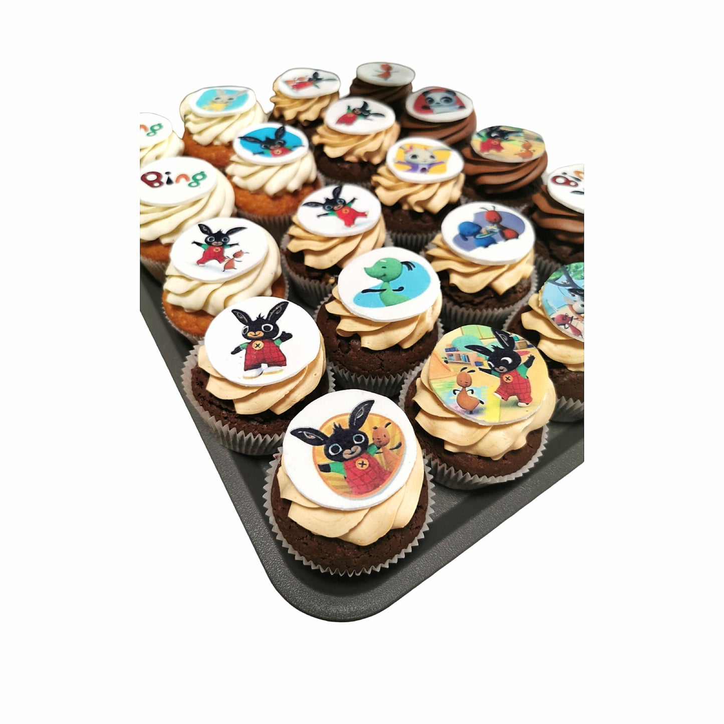 Tematiskie keksiņi ar ēdamo foto