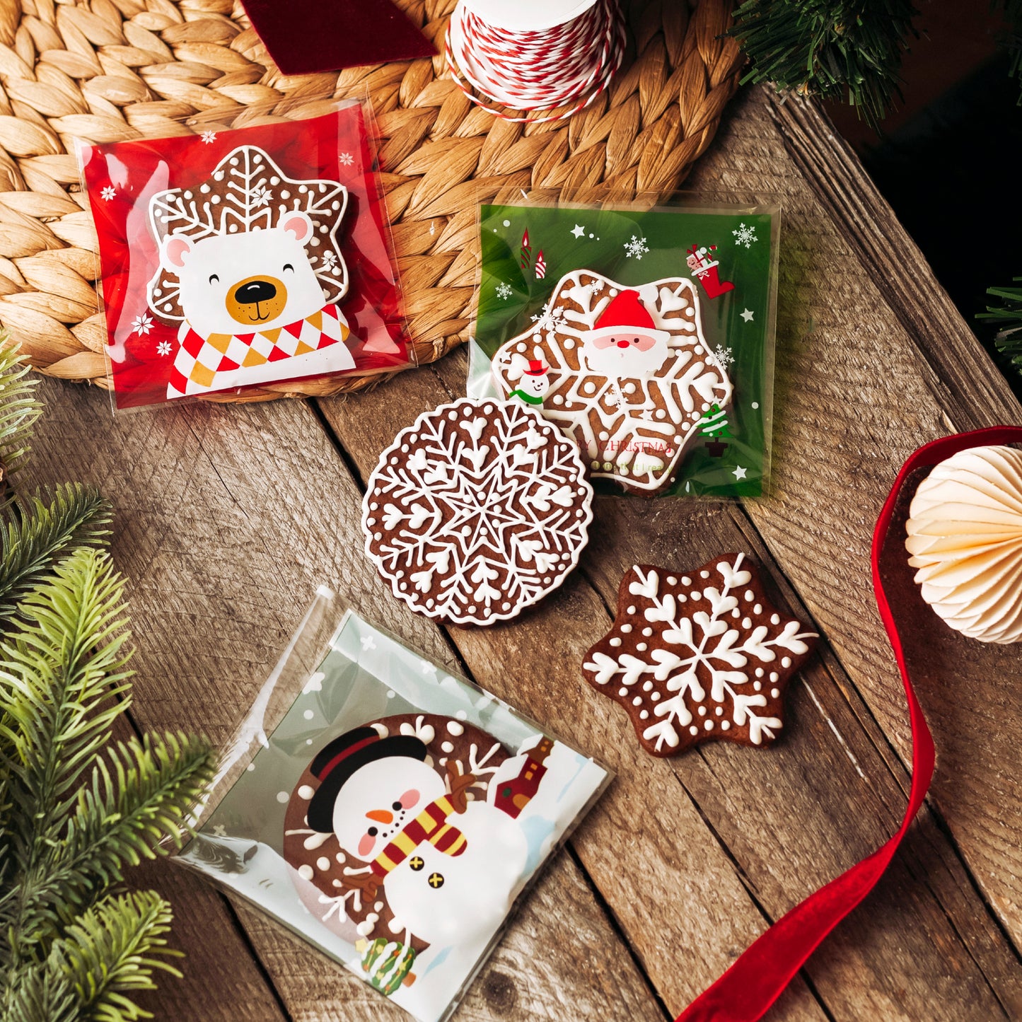 Rakstainas piparkūkas